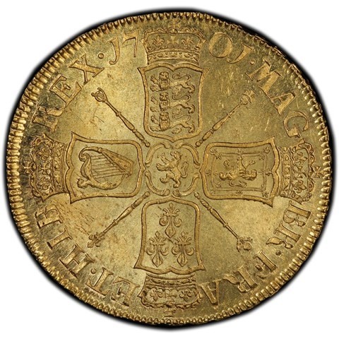 1701-5-guineas-william-iii-m63-reverse